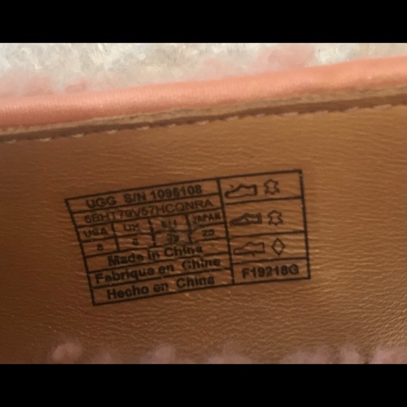 NWT Ugg Hailey Fluff Loafer Pink Size 8 & 9 - Picture 4 of 6